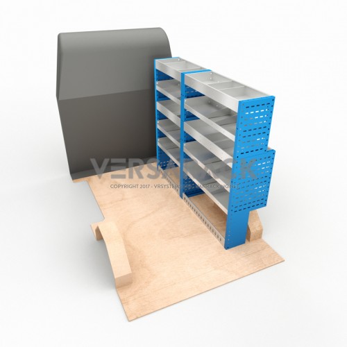 Adjustable Shelf (Offside) Transit Custom SWB HR Racking System