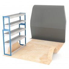 Adjustable Shelf (Nearside) Sprinter SWB Racking System