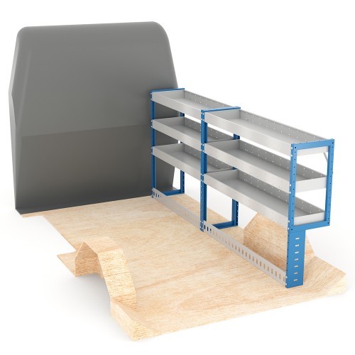 Adjustable Shelf (Offside) Transit Custom LWB Racking System
