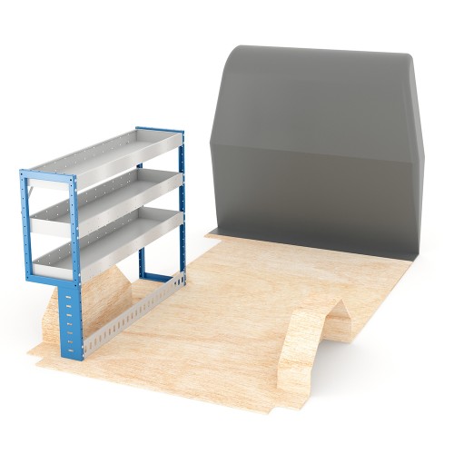 Adjustable Shelf (Nearside) Boxer SWB Racking System