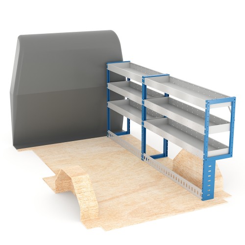 Adjustable Shelf (Offside) Boxer SWB Racking System
