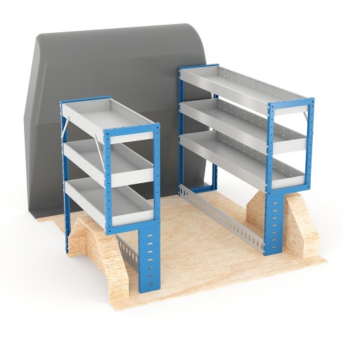 Adjustable Shelf (Full Kit) Caddy SWB Racking System